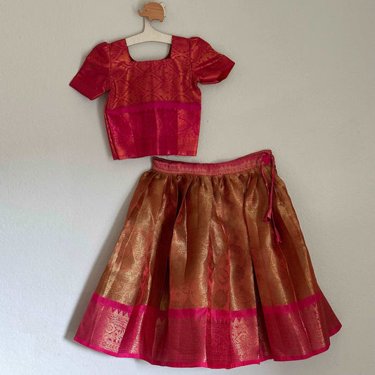 Charming Cherubs: Lehenga for Your Toddler |2-3 Yrs - Kalas Couture