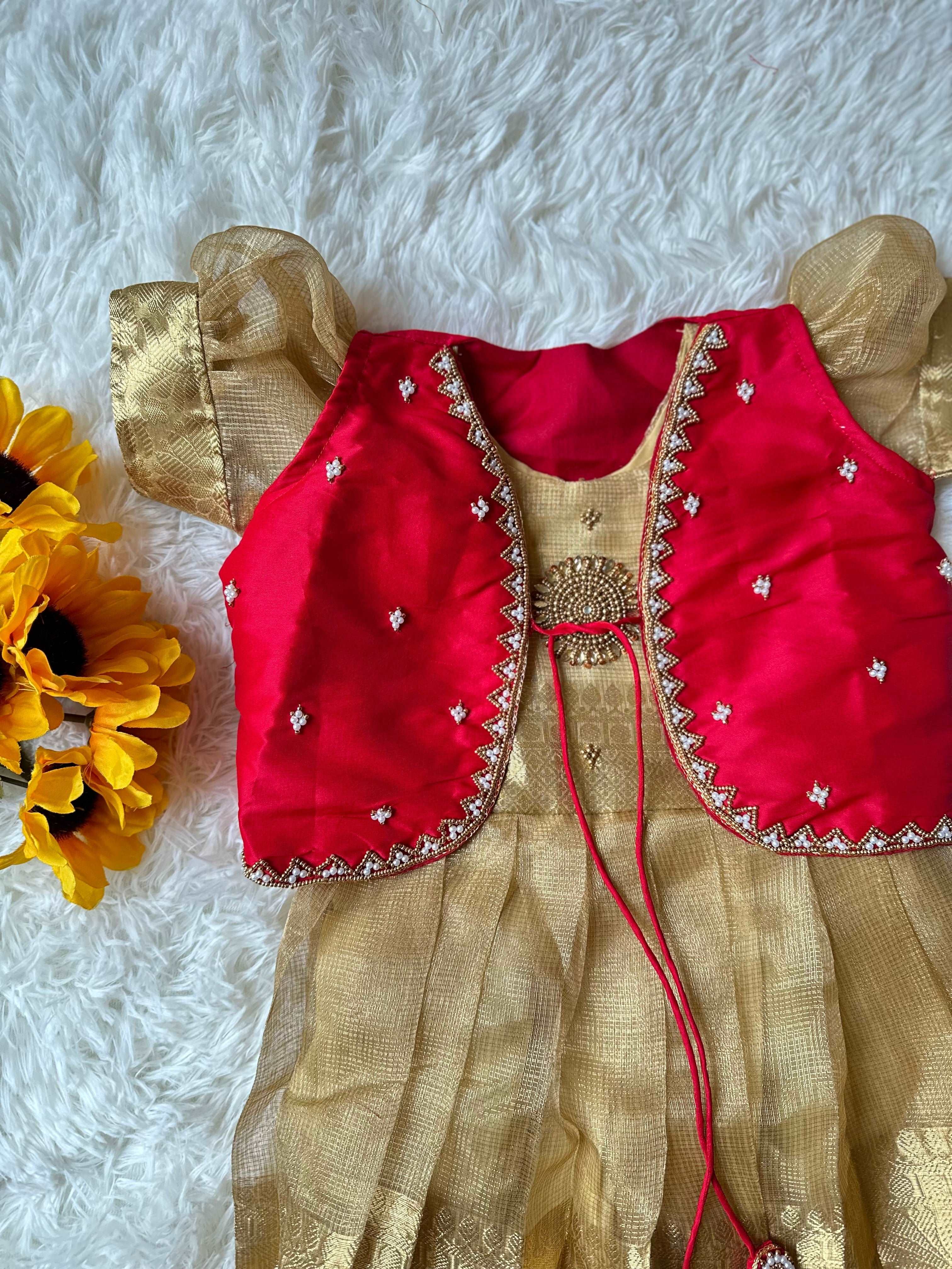 Baby on sale yoke frock